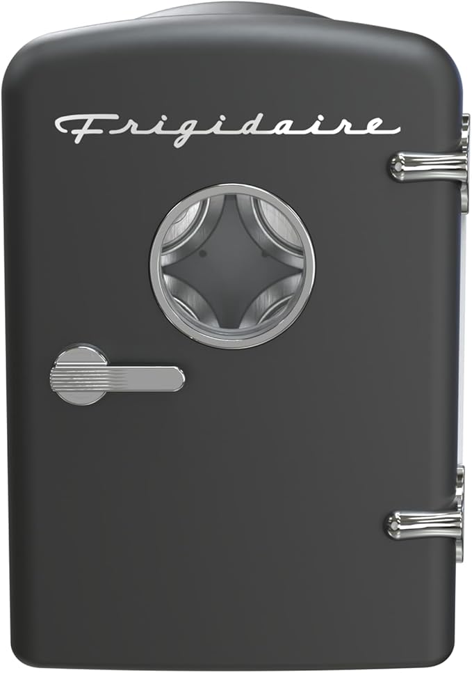 Mini Fridge with Freezer for Bedroom Office or Dorm with Adjustable Remove Glass Shelves Compact Refrigerator